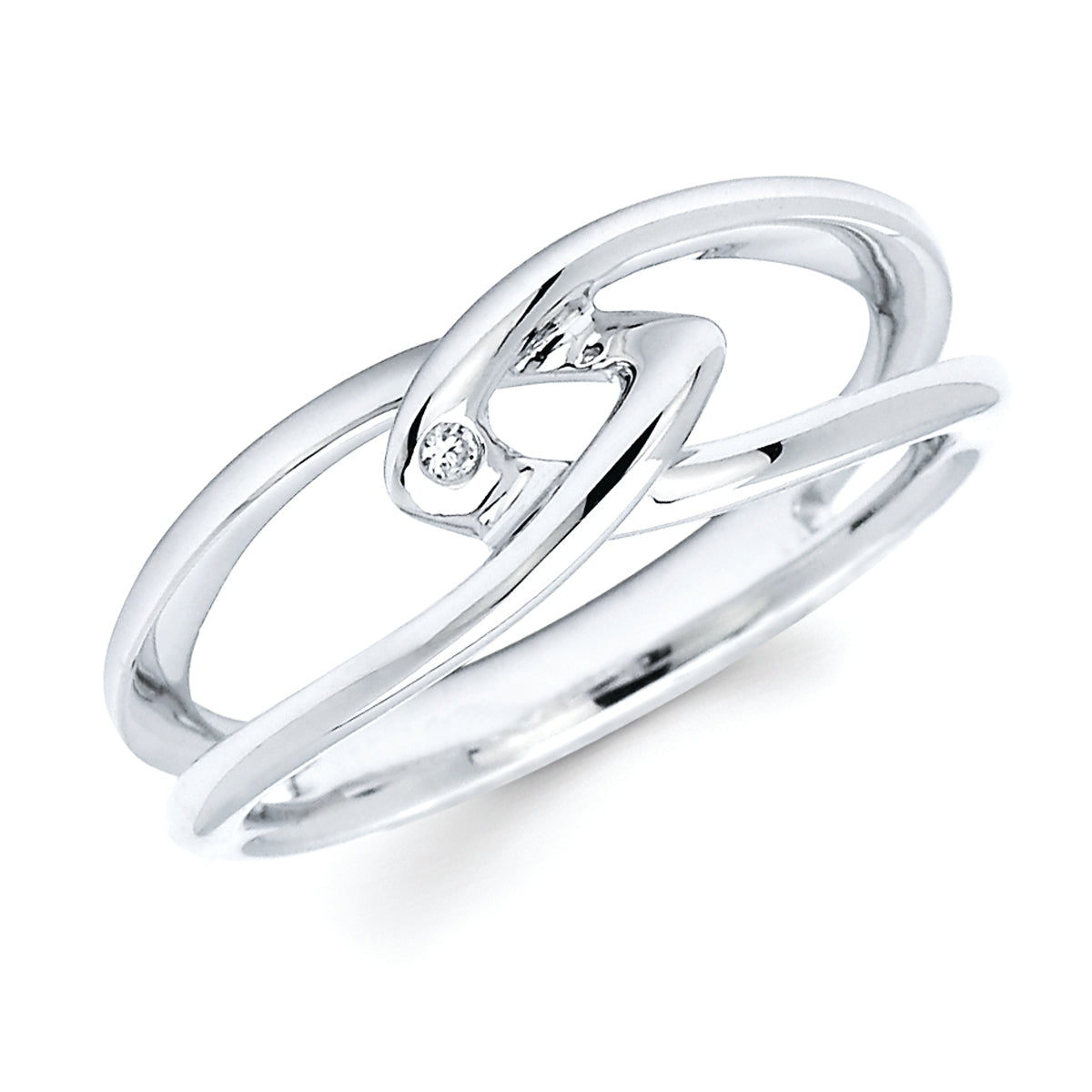 Diva Diamonds® Intertwined Ring