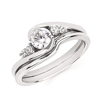 Modern Bridal Ring
