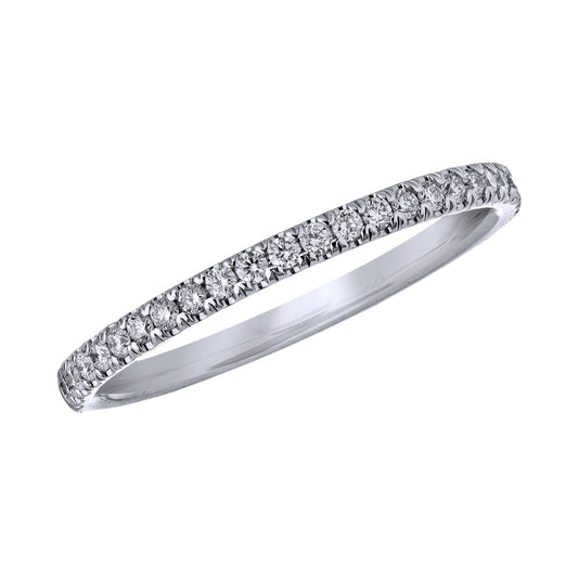 Spark Comfort Fit Diamond Eternity Band 0.26cttw/14KW