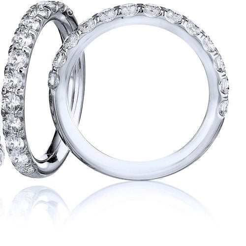 Spark Comfort Fit Half-Way Diamond Band