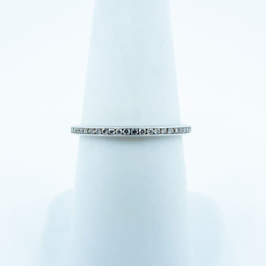 Spark Channel Set Eternity Diamond Band 0.27cttw/14KW