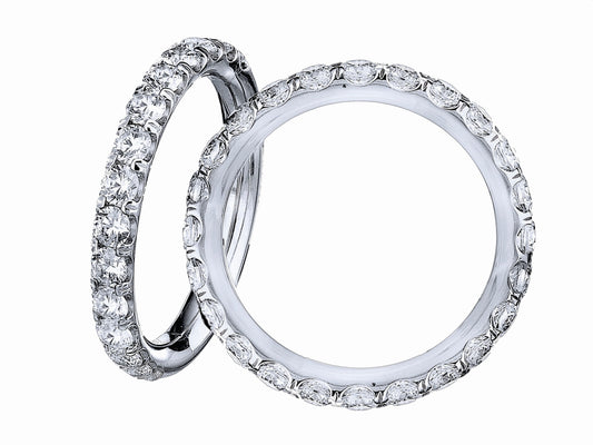 Spark Comfort Fit Diamond Band 0.15cttw/14KW