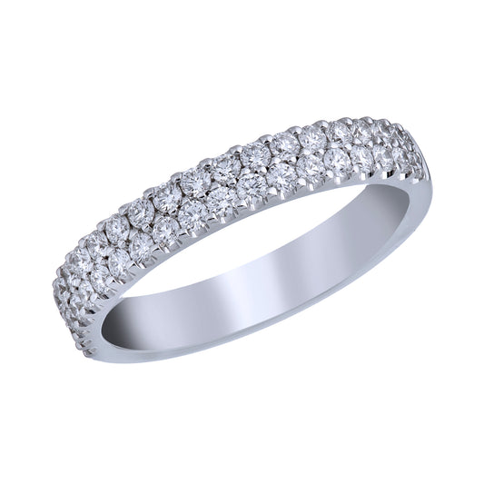 Spark 2-Row Diamond Band .58cttw/14KW