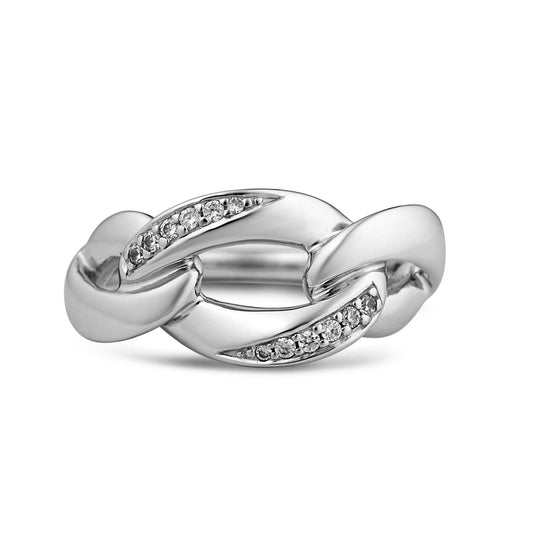 Blanche White Sapphire Ring