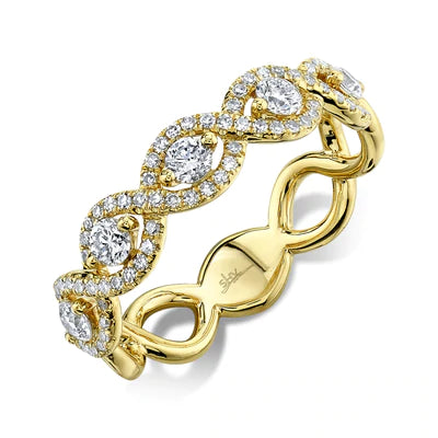 Diamond Twist Ring