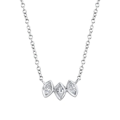 Marquise Diamond Necklace