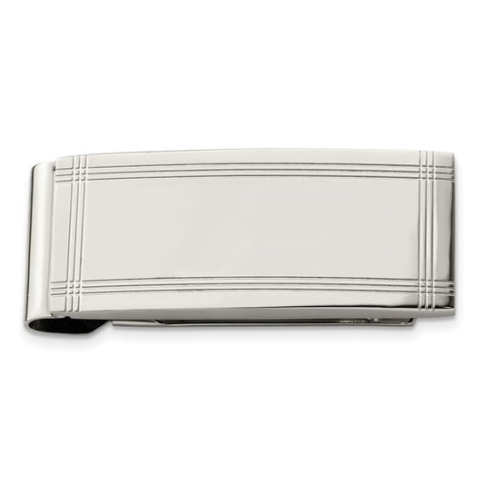 Polished Money Clip