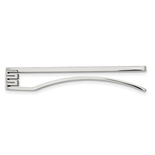 Plated Diamond Tie Bar