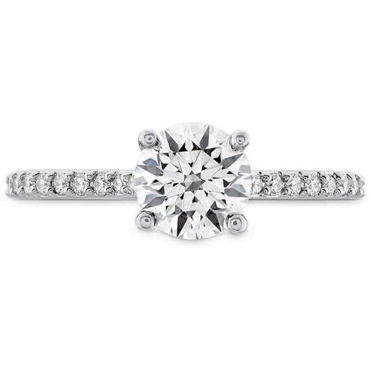 Camilla HOF Engagement Ring - Dia Band