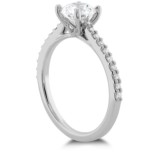 Camilla HOF Engagement Ring - Dia Band