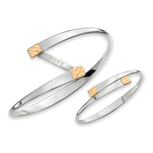Two Tone Hope Bracelet