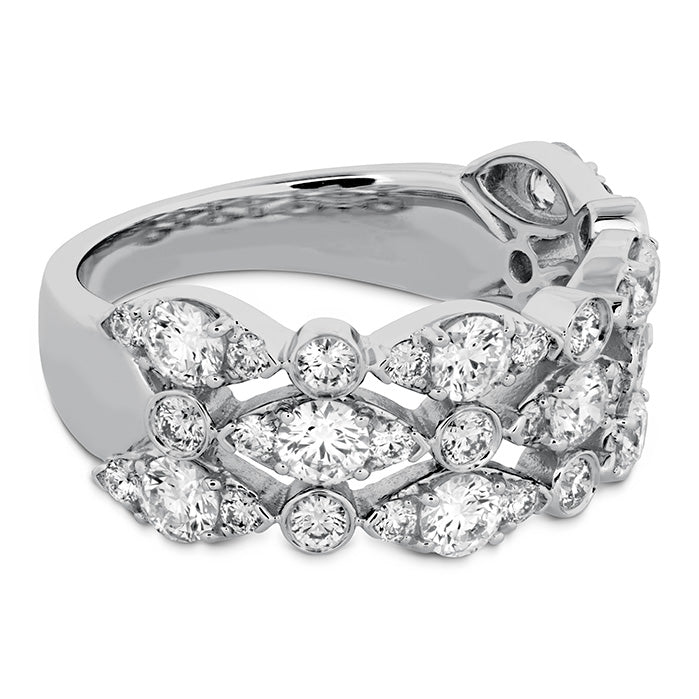 HOF Bezel Regal Triple Ring