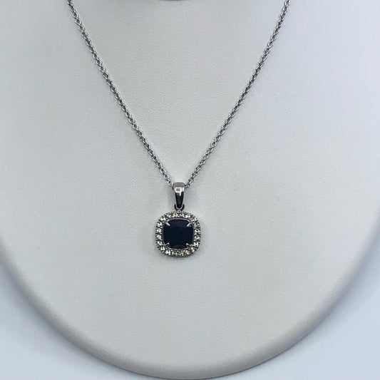 Sterling Silver Quartz Necklace