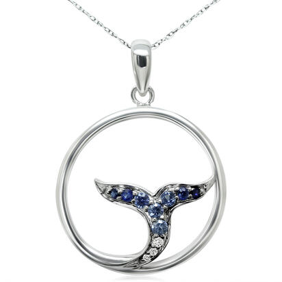 Whale Tail Pendant