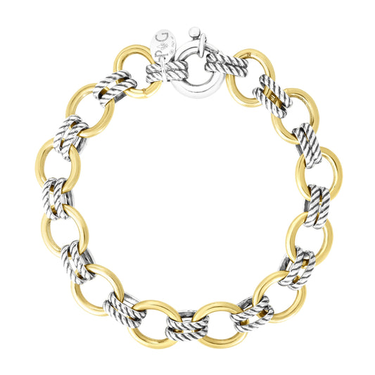 Phillip Gavriel Italian Cable Doppia Link Bracelet