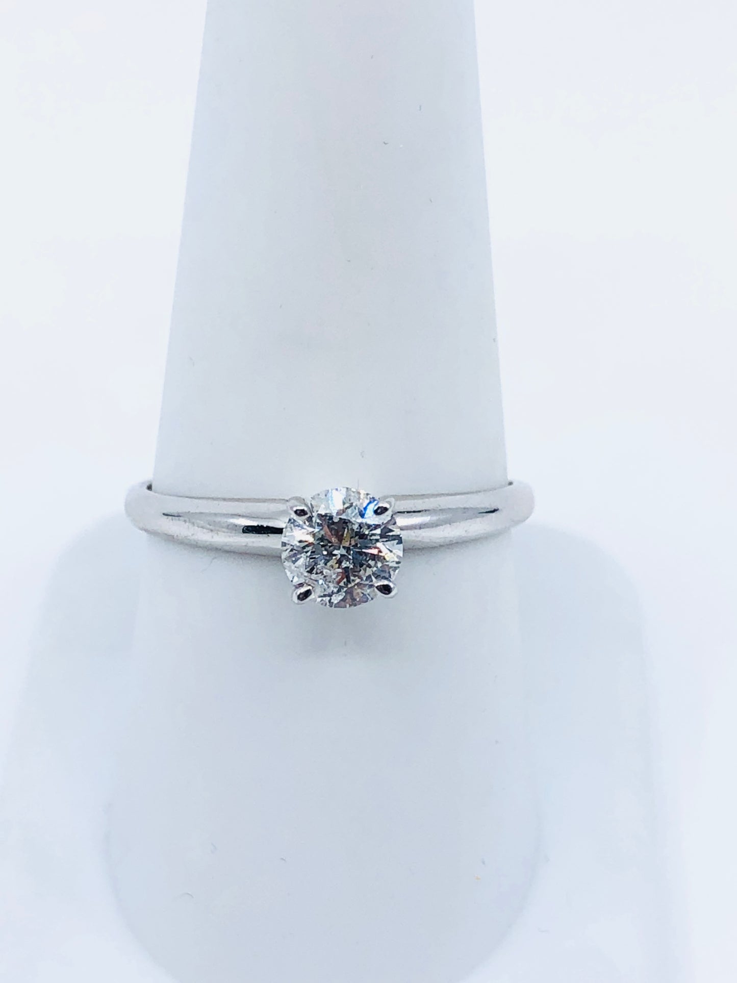 3/4 Carat Diamond Solitaire Engagement Ring
